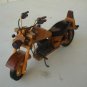 Handmade wooden motorcyle