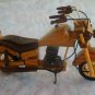 Handmade wooden motorcyle