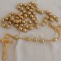 Golden beads rosary