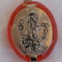 Mini orange rosary box C