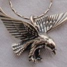 Eagle silver pendant