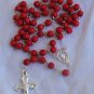 Red wood Rosary