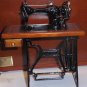 Wood and metal sewing machine miniature