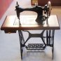 Wood and metal sewing machine miniature