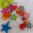 Colorful charms key holder
