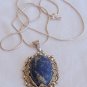 Oriental silver pendant