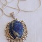 Oriental silver pendant