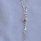 Delicate silver necklace
