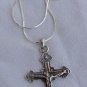 Catholic silver cross