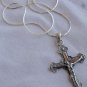 Catholic silver cross