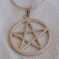 Peace silver pendant A