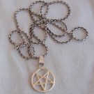 Peace silver pendant  B
