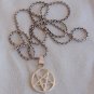 Peace silver pendant  B