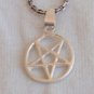 Peace silver pendant  B