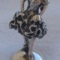 Flamenco bailarina silver miniature