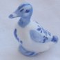 Porcelain duck miniature