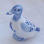 Porcelain duck miniature