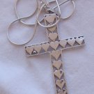 Silver Cross hearts