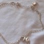 Silver rabbits anklet