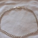 Anklet silver chain