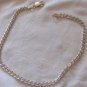 Anklet silver chain
