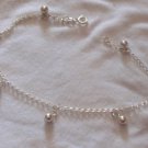 Seven rounds silver Anklet