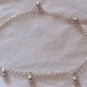 Seven rounds silver Anklet