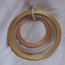 Italian three rings necklace