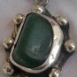 Green glass stone  hand made pendant SL434