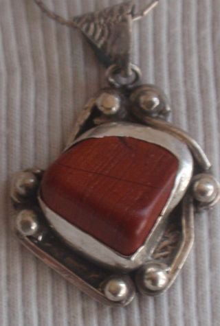 Blood stone silver pendant MT 14