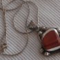 Blood stone silver pendant MT 14