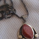 Blood stone pendant hand made MT16