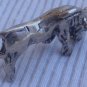 Bull silver miniature