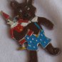 Metal miniature teddy bear children stories