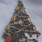 Metal miniature Christmas tree