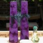 Power Altar Candles in Purple Set of 2