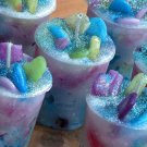 Fairy Magick Votive Candles . Set of 6 - Limited Edition