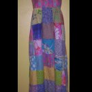 Spring Flowers Patchwork Dress