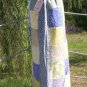 Grey Flowers Patchwork Skirt