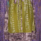 Earthy African Batik Skirt