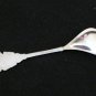 Banff Alberta Wild Rose souvenir spoon or scoop nickle silver old 1018vf