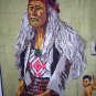 Maori New Zealand souvenir linen towel warrior chief costumes 1027vf
