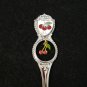 Osoyoos, BC Canada souvenir spoon cherry charm vintage 1052vf
