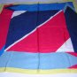 Yokohama City souvenir silk scarf sleek sophisticated signed 1055vf
