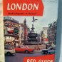 1970 London Red Guide maps sites pictures diagrams HC DJ vintage 1086vf