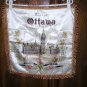 Souvenir satin cushion cover Ottawa Canada Houses of Parliament 1099vf