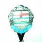 Vegreville Alberta souvenir spoon rhodium plated 1109vf