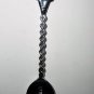 Vegreville Alberta souvenir spoon rhodium plated 1109vf