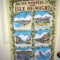 6 Wonders of the Isle of Wight humorous towel vintage 1110vf