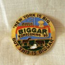 New York is big but this is Biggar Homecoming 1980  pin vintage 1124vf